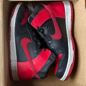 Nike Dunk High Bred J Pack 2012 Sz 13